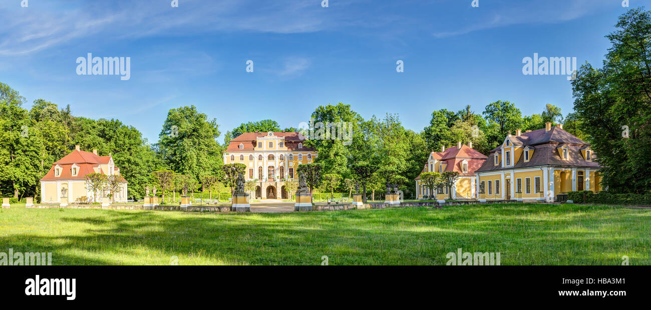 Castello di Neschwitz, Germania Foto Stock