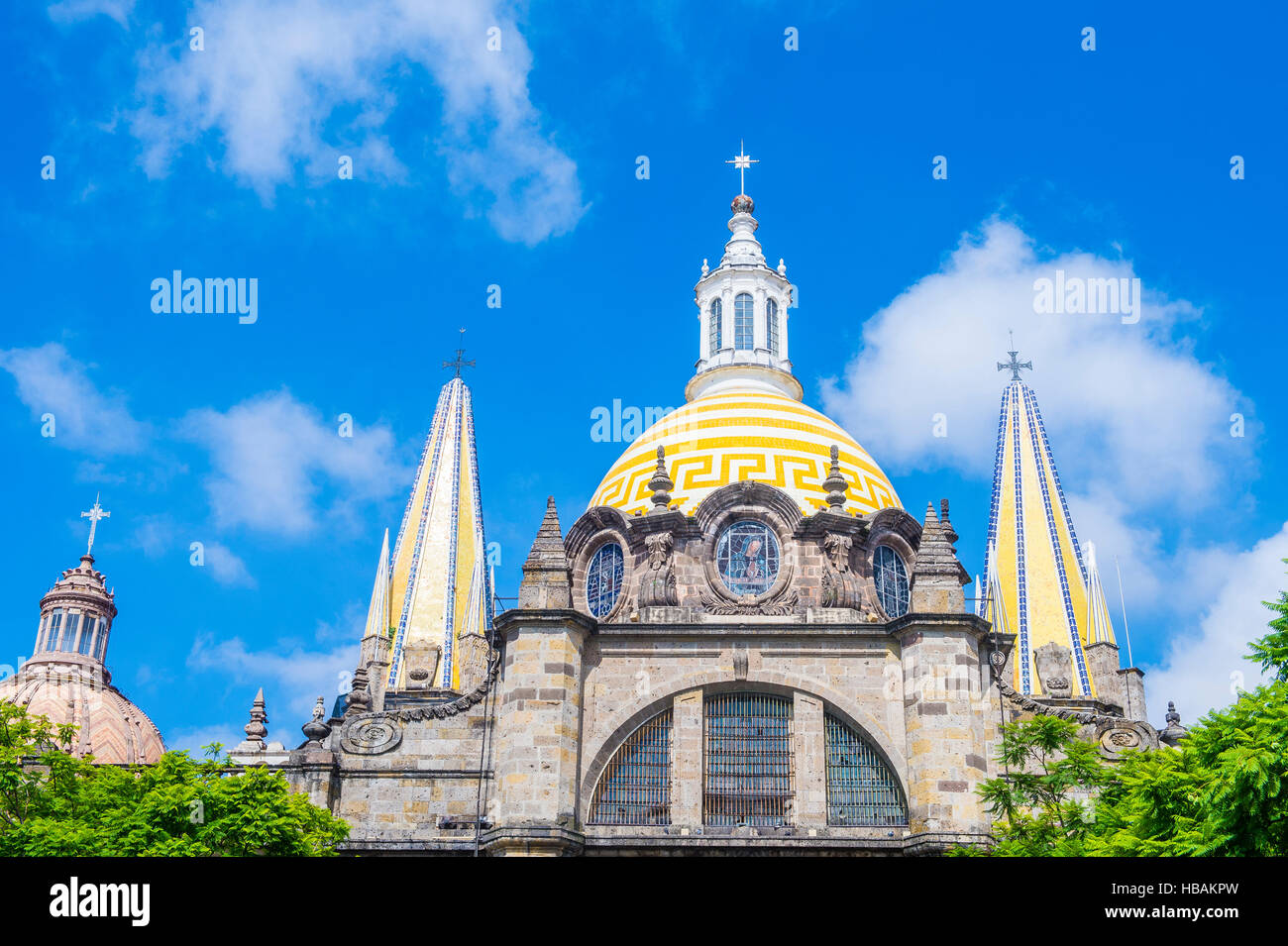 Cattedrale di Guadalajara a Guadalajara, Messico. Foto Stock