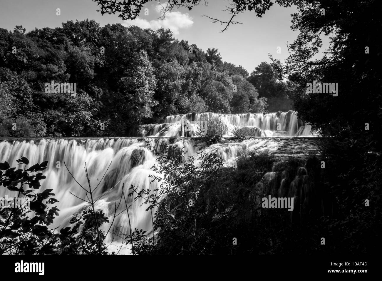 Krka parco nazionale, Croazia Foto Stock