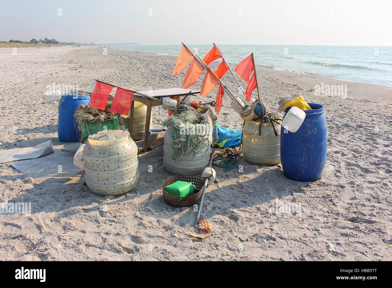 Roba di pesca Foto Stock