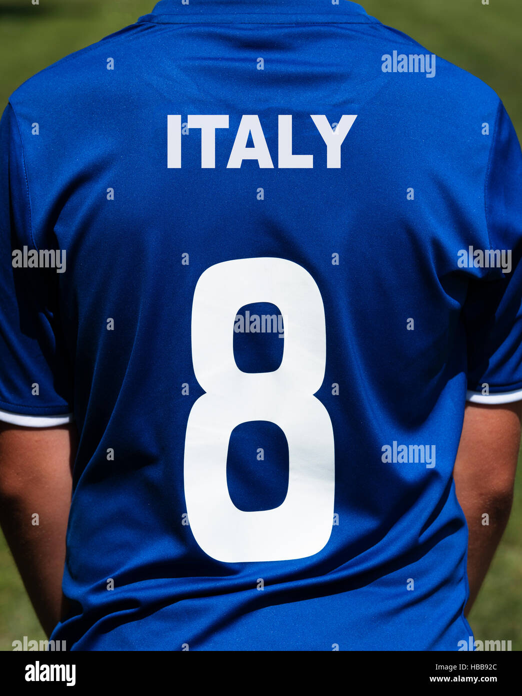Soccer jersey Italia Foto Stock