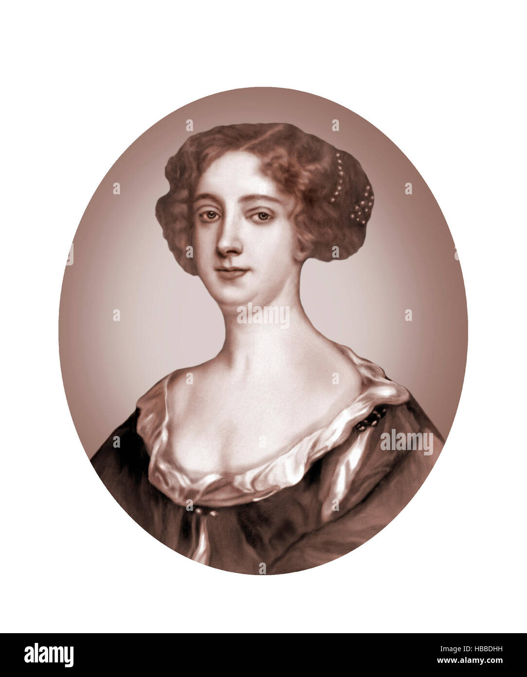 Aphra Behn, ca1640-1689, Drammaturgo, poeta, scrittore Foto Stock