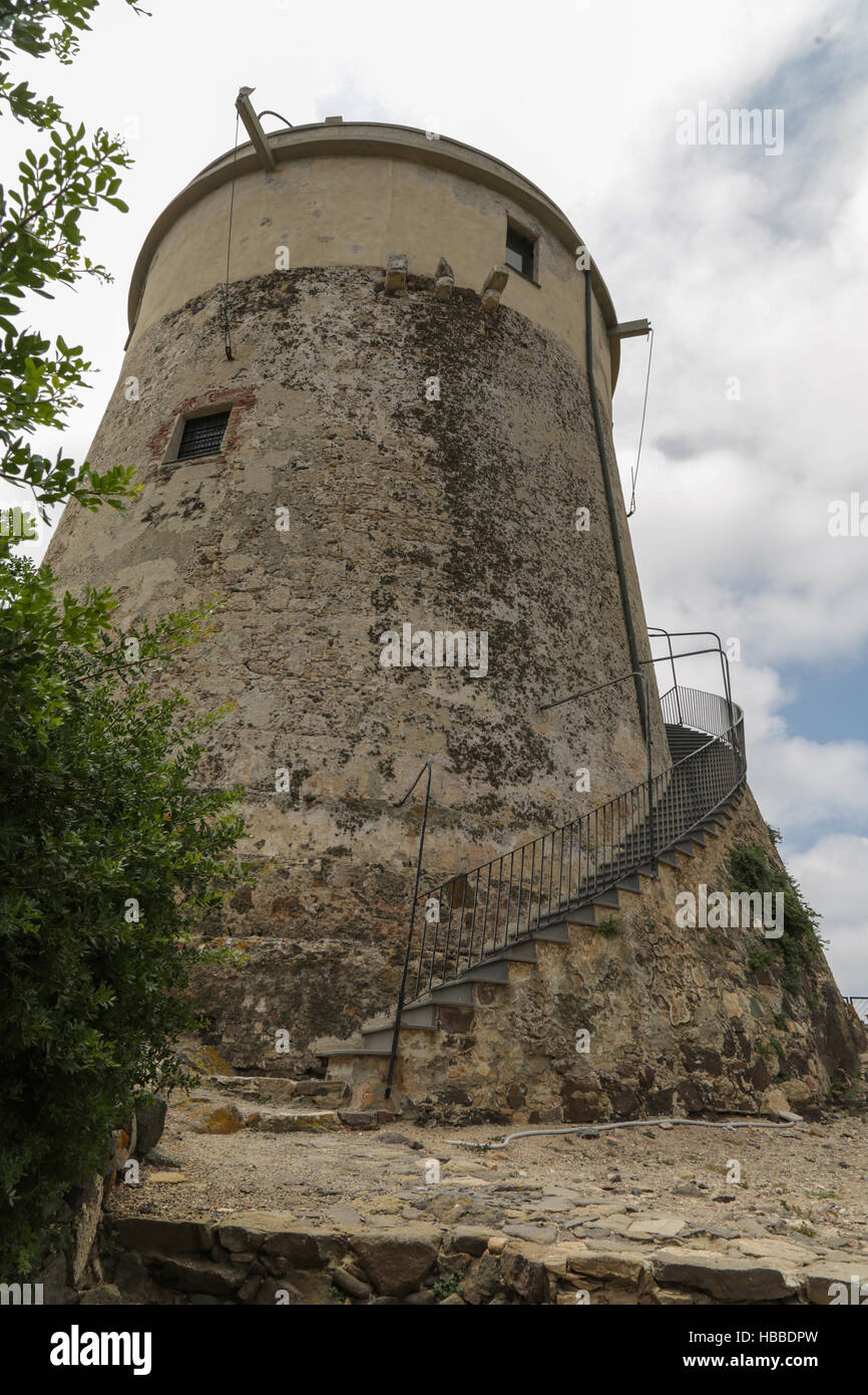 Rovine di Nora Sardegna Foto Stock