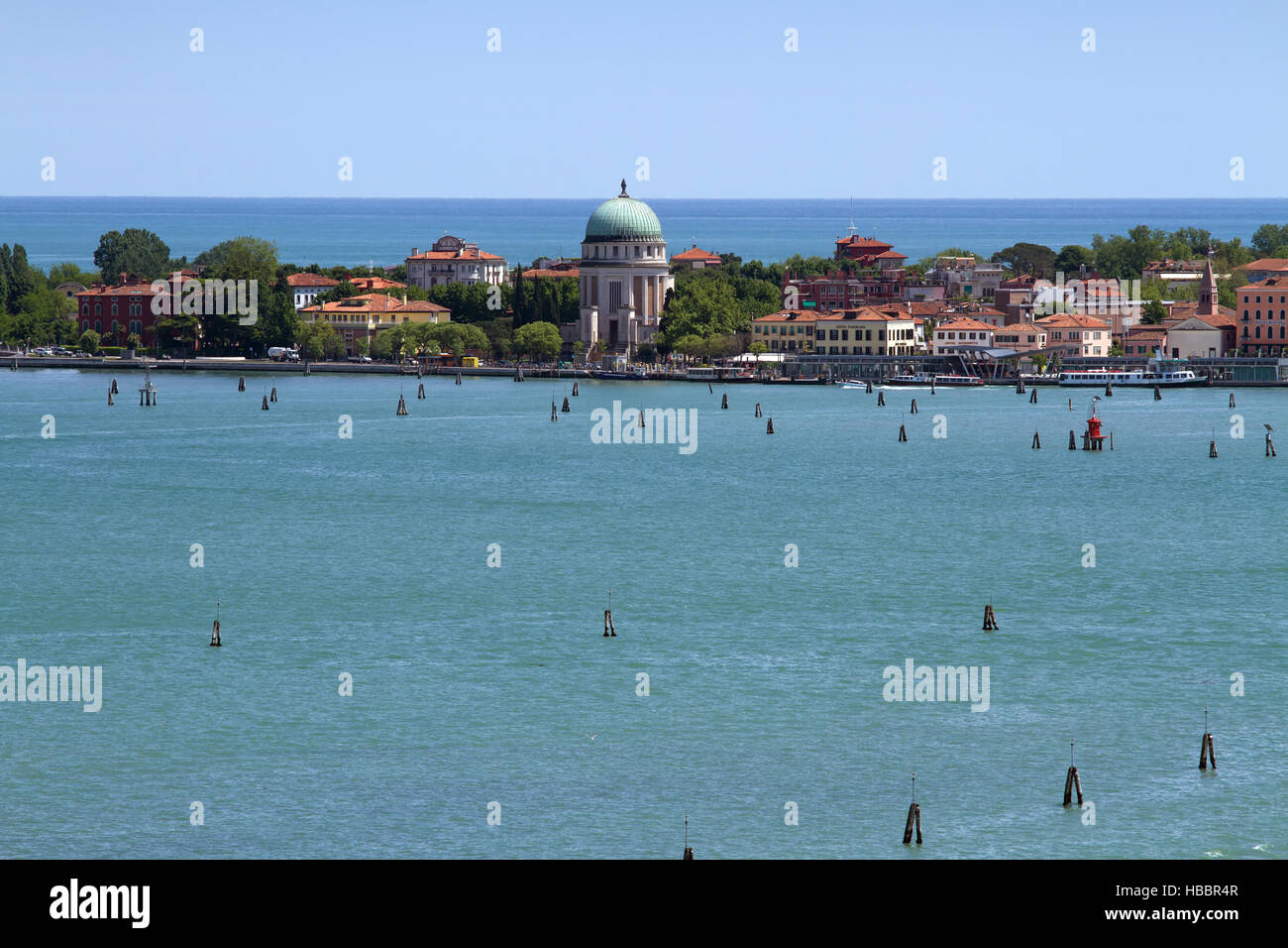 Lido 001. Venezia. Italia Foto Stock