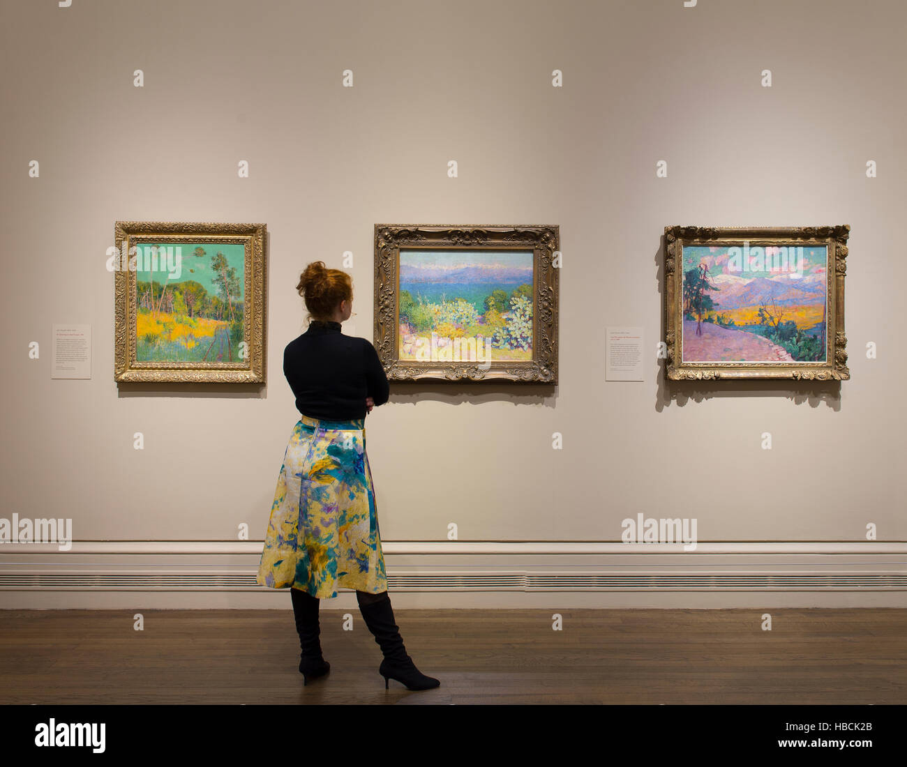 La National Gallery di Londra, Regno Unito. 6 dicembre, 2016. Australia  impressionisti, la prima mostra nel Regno Unito di concentrarsi unicamente  su Australian impressionisti, presentando 41 dipinti tra cui importanti  capolavori mai
