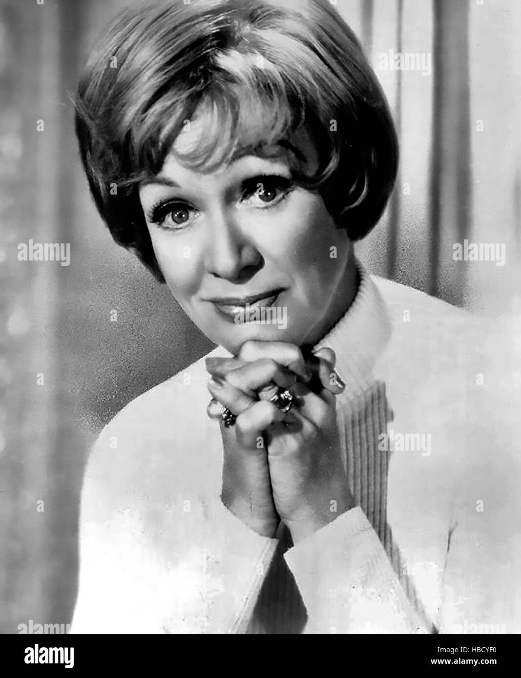EVE ARDEN (1908-1990) US attrice cinematografica e il comico fotografato in 1976 Foto Stock