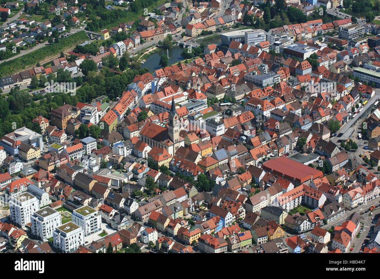 Tuttlingen, downtown Foto Stock