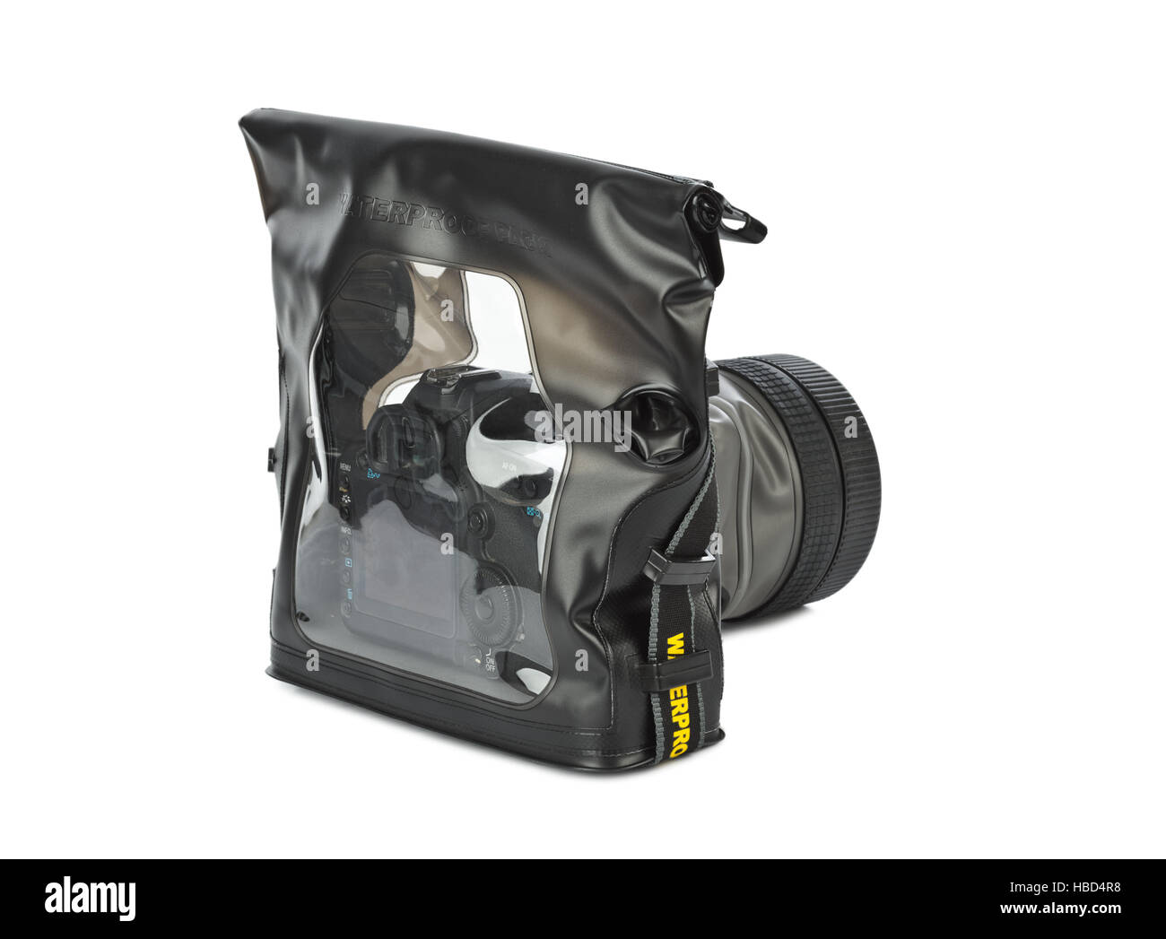 Telecamera in custodia impermeabile Foto Stock