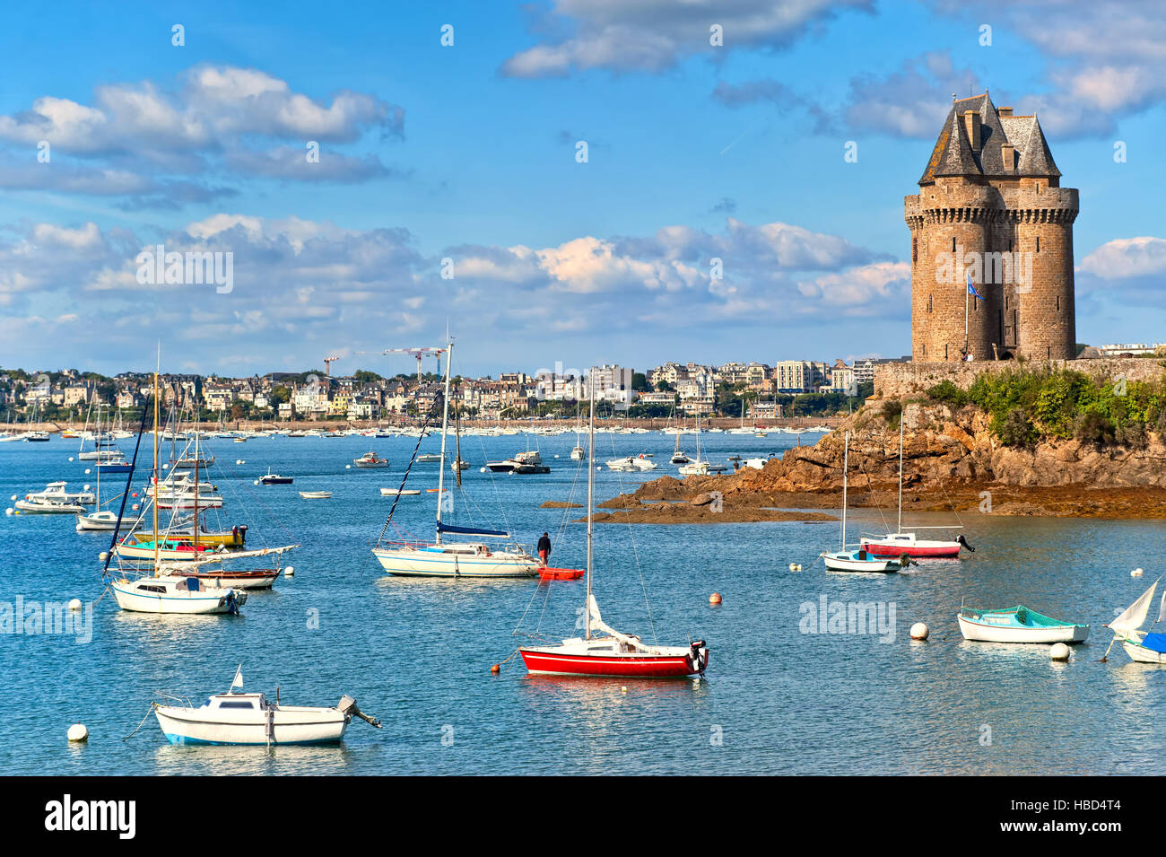 Torre Solidor, Saint Malo, Bretagna Francia Foto Stock