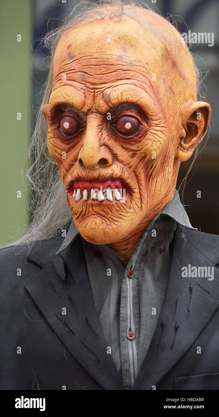 Scary faccia (Halloween) Foto Stock
