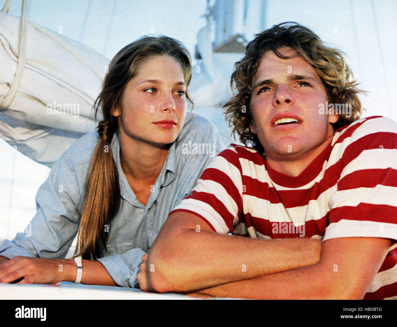 La Colomba, da sinistra: Deborah Raffin, Joseph Bottoms, 1974 Foto Stock