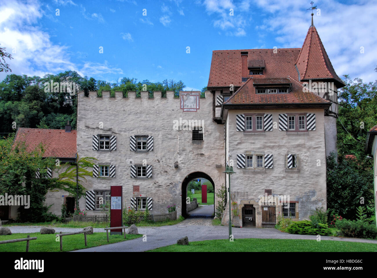 Schloss Beuggen Rheinfelden Foto Stock
