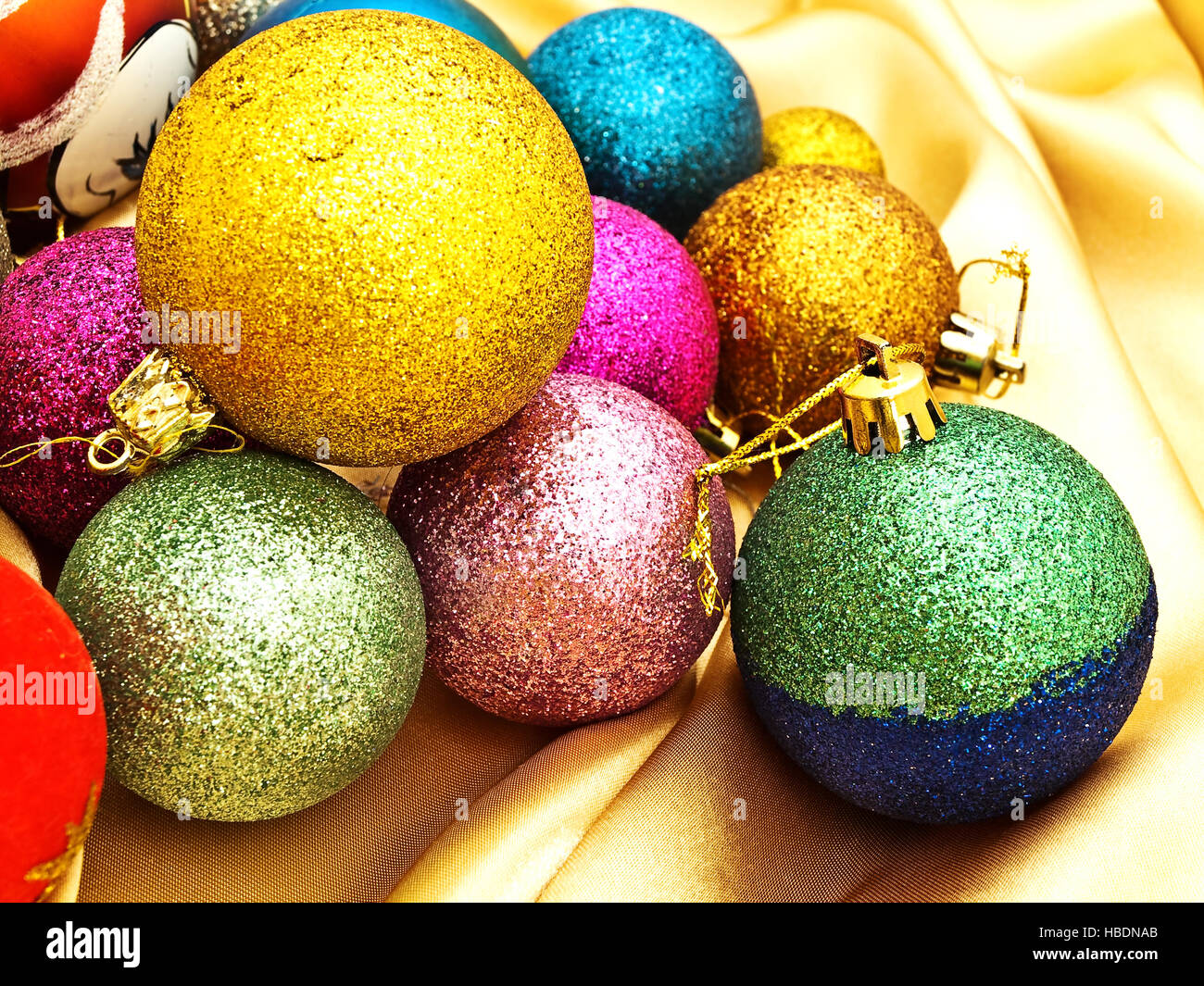 Decorazioni Christmas-Tree Foto Stock