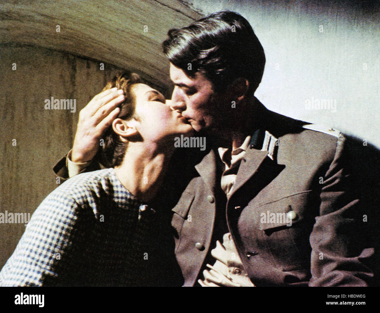 I cannoni di NAVARONE, da sinistra: Gia Scala, Gregory Peck, 1961 Foto  stock - Alamy