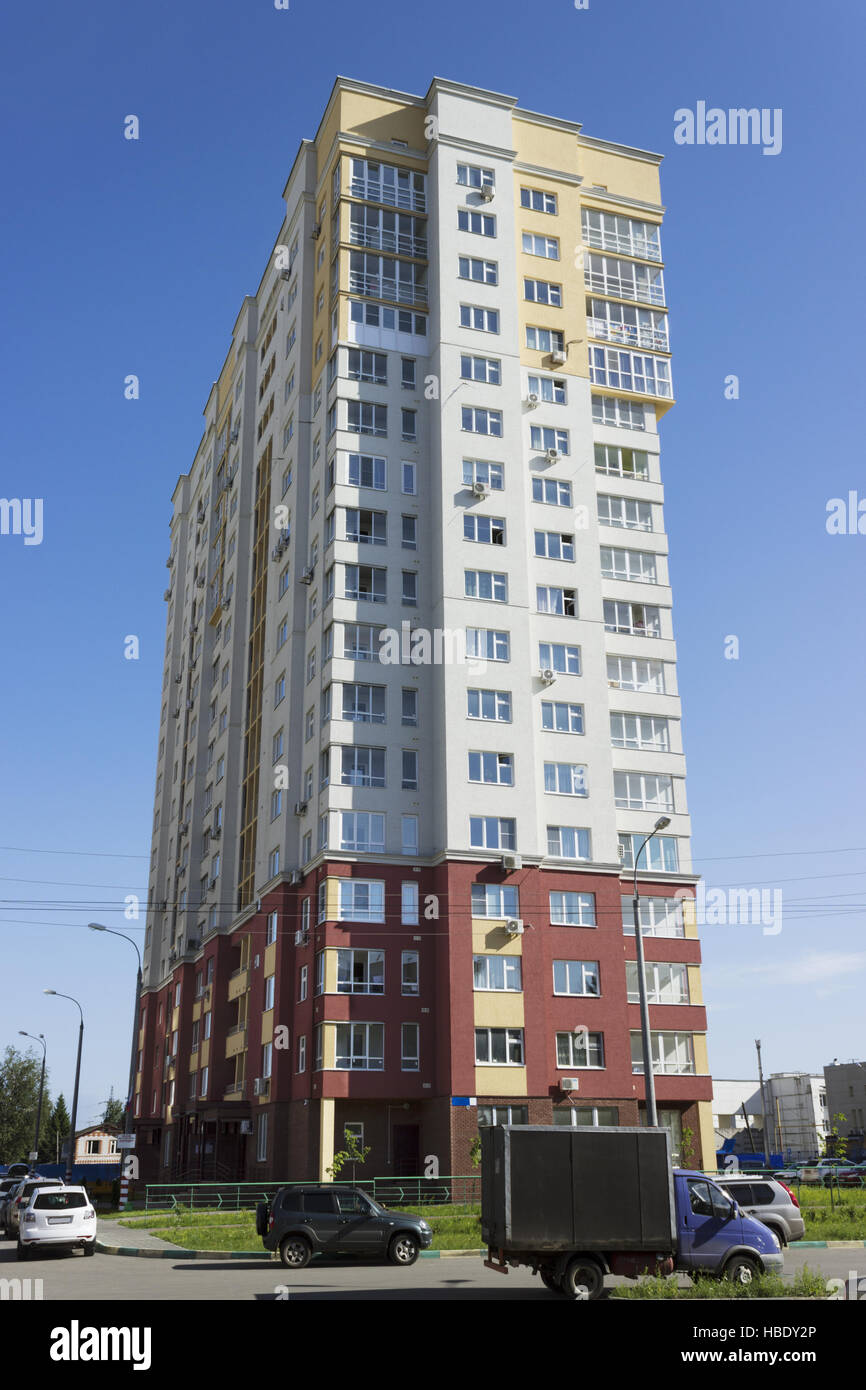 Multi-storey, RESIDENZIALE NUOVO Foto Stock