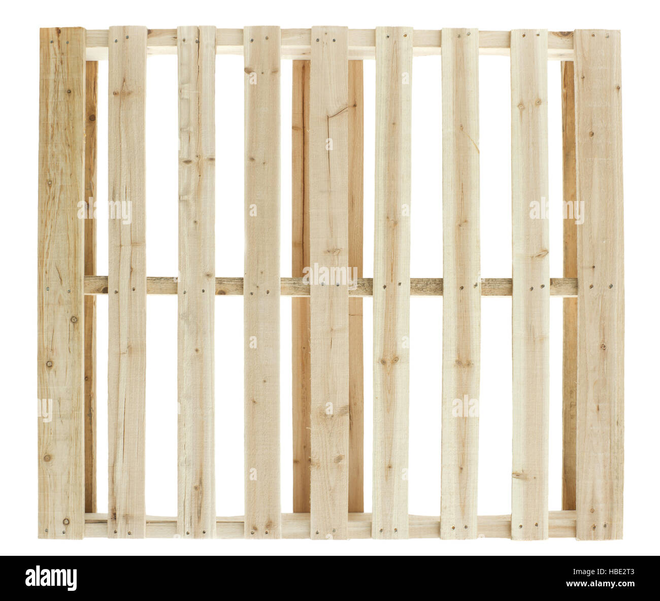 Nuove piattaforme in legno Foto Stock