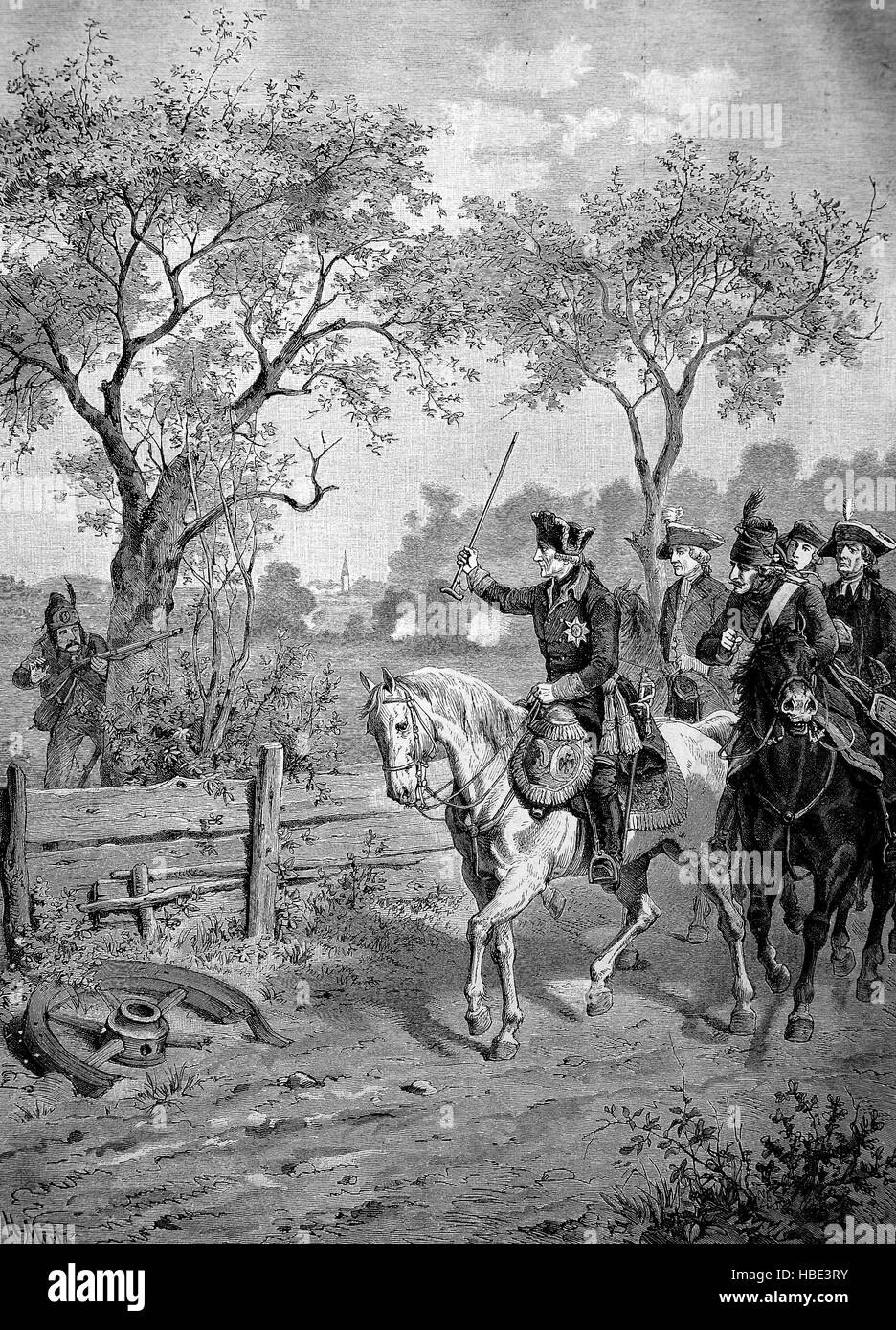 Federico II il grande, Friedrich Der Große, 1712 1786, era il re di