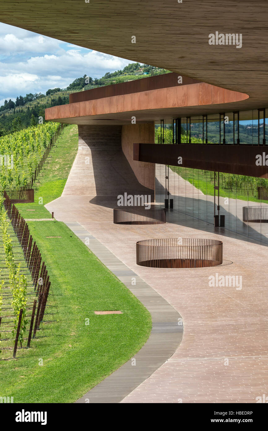 L'Enoteca Antinori in Chianti, Toscana Foto Stock