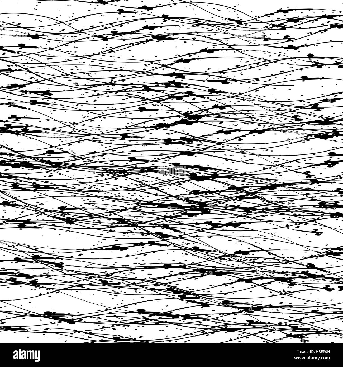 Abstract Grunge Texture. Inchiostro nero lo sfondo Foto Stock