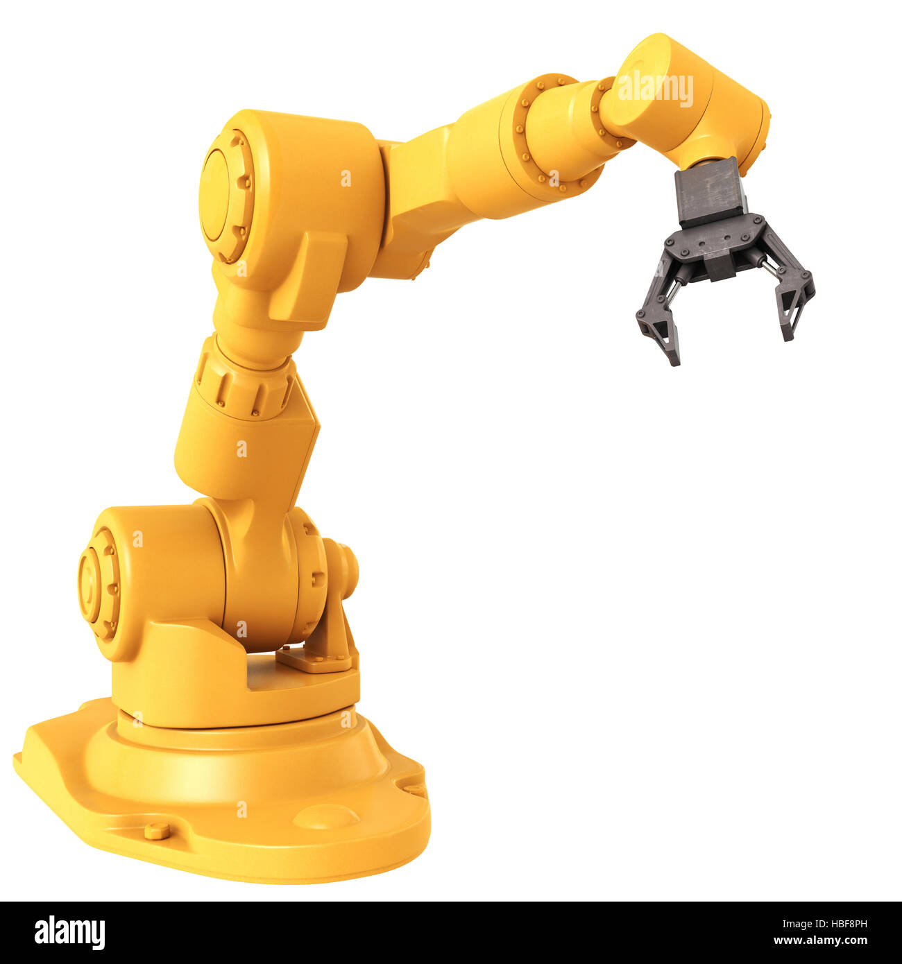Robot industriale Foto Stock