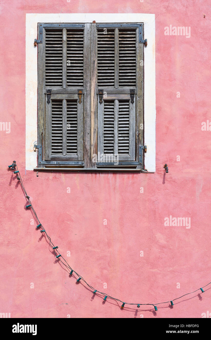Finestra italiana Foto Stock