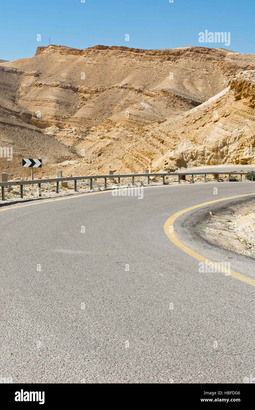 Strada asfaltata Foto Stock