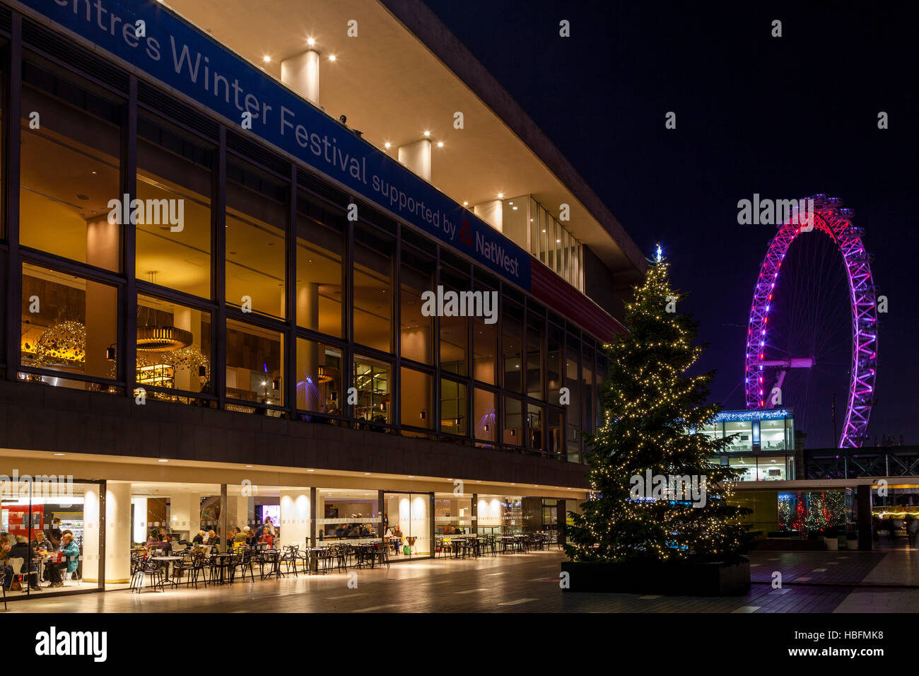 Il Southbank Centre di Londra, Inghilterra Foto Stock