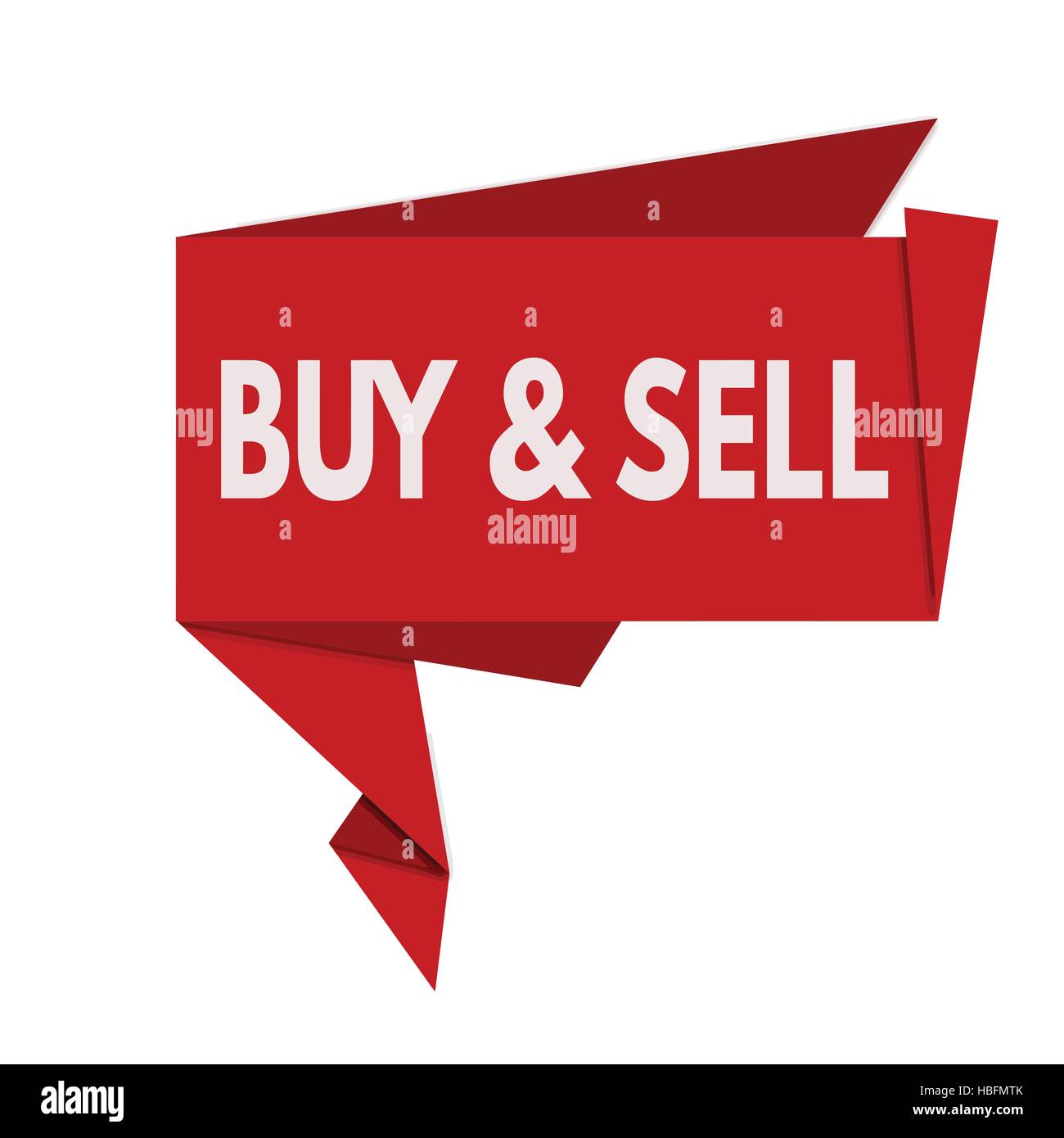 Comprare e vendere grunge timbro di gomma su sfondo bianco, illustrazione vettoriale Illustrazione Vettoriale