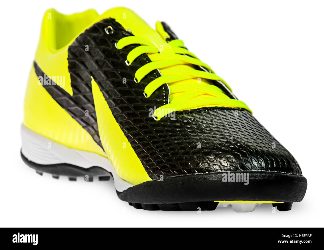 Prodotti senza marchio unico sneaker moderno isolato su sfondo bianco Foto Stock