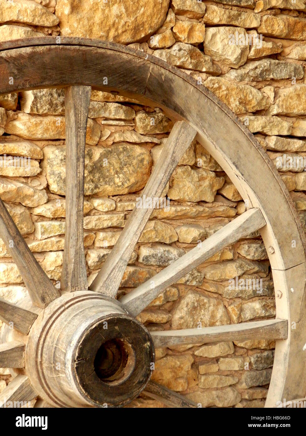 Ruota di carro Foto Stock