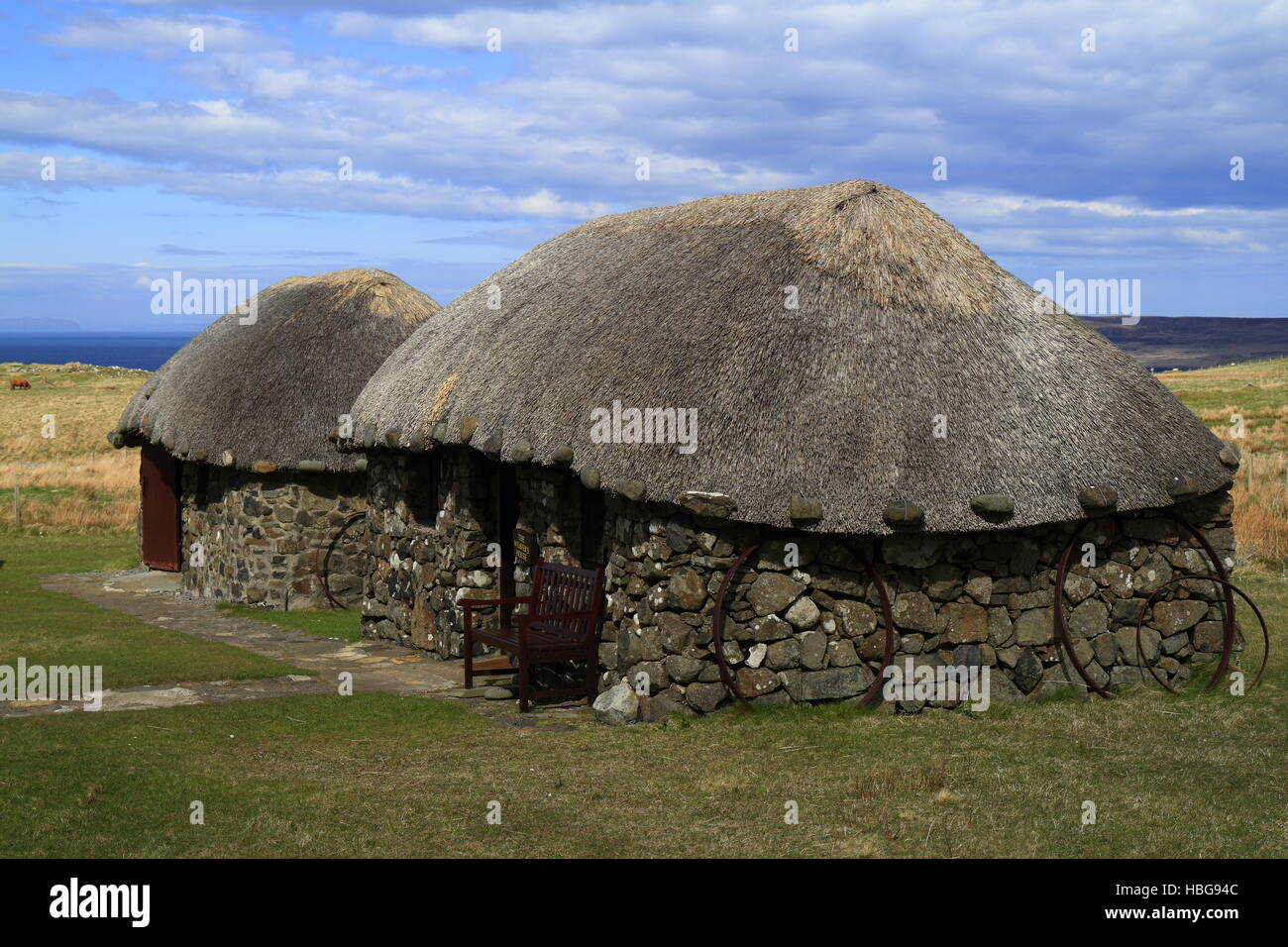 Skye Museo di Vita sull'isola Foto Stock