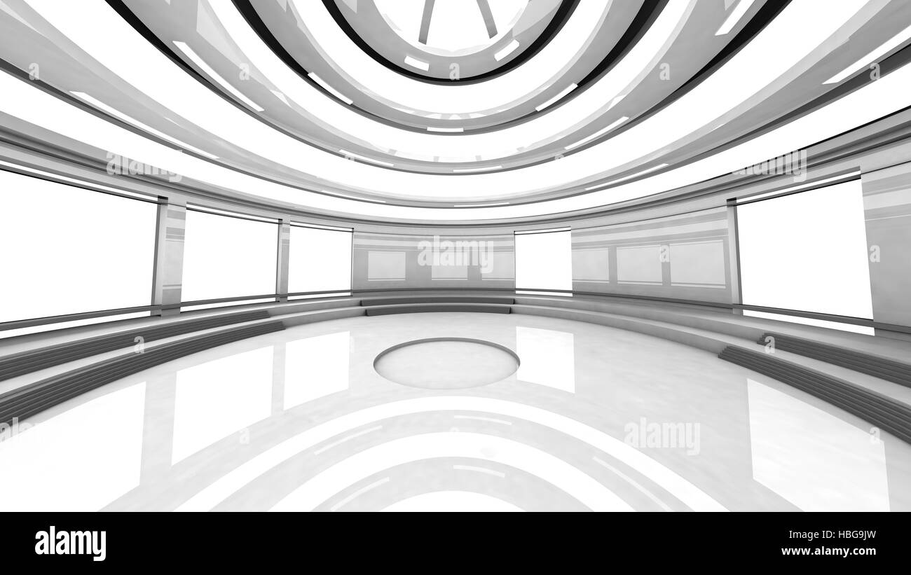 Visualizzazione di architettura Foto Stock