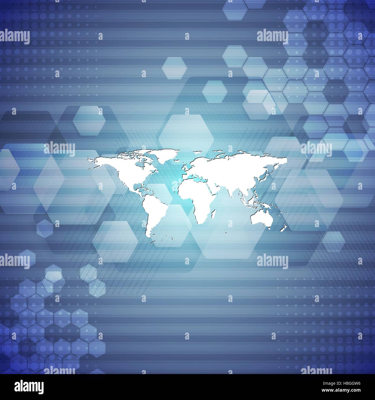 Geometrica tecnologia blu sullo sfondo Foto Stock Geometrica tecnologia blu sullo sfondo Foto Stock