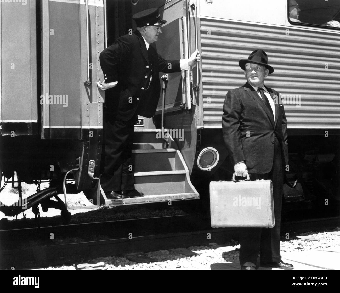 Pessima giornata al Black Rock, Spencer Tracy, 1955 Foto Stock