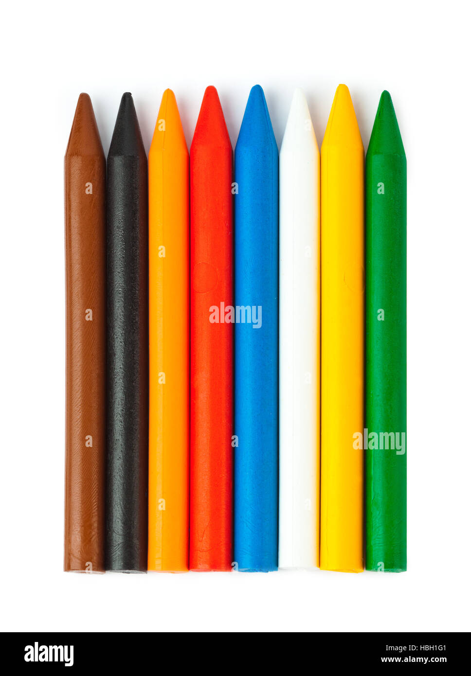 Colorate matite VAX Foto Stock