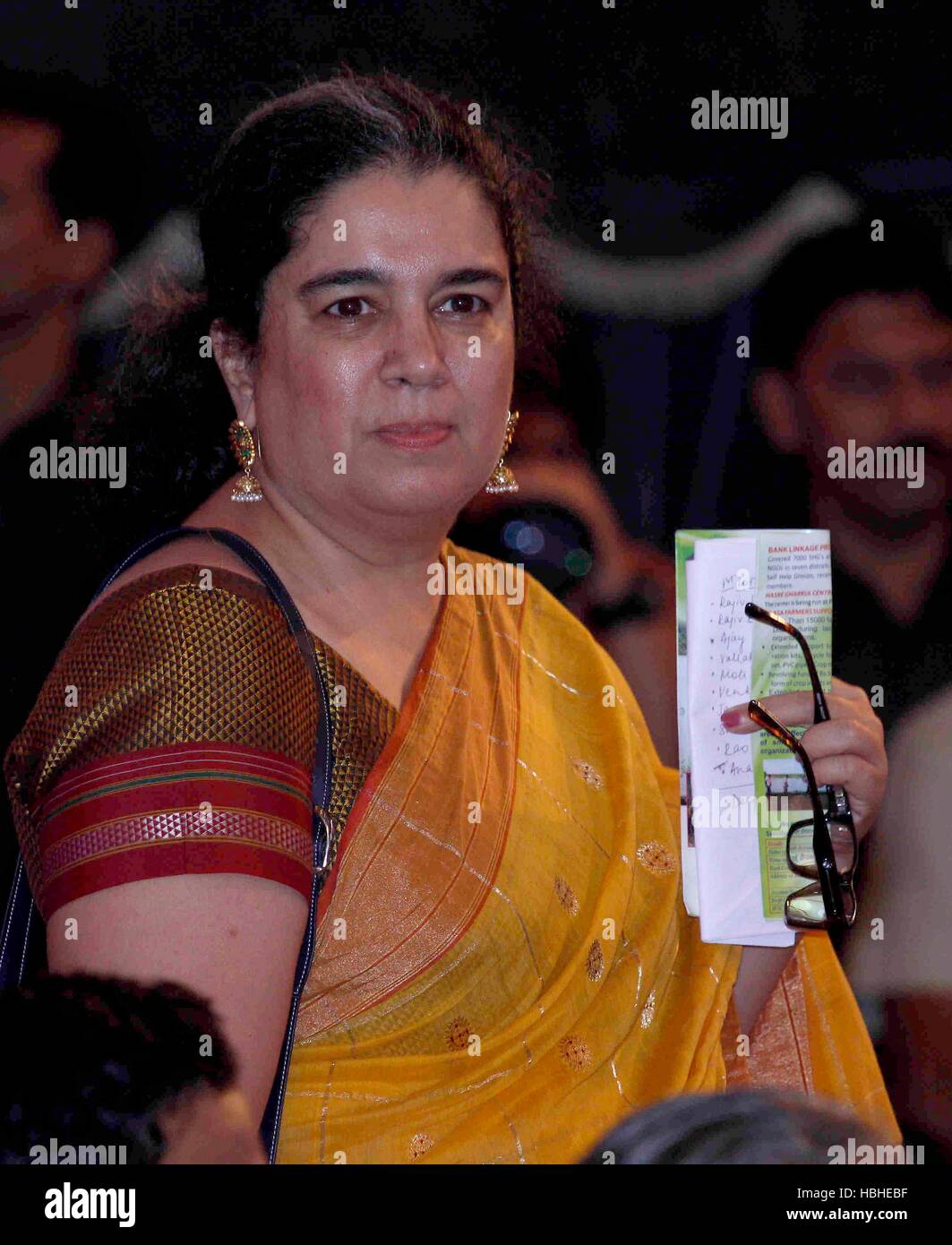 Attore di Bollywood Aamir Khan's ex-moglie Reena Dutta durante il Satyamev Jayate acqua Cup Awards 2016 Mumbai Foto Stock