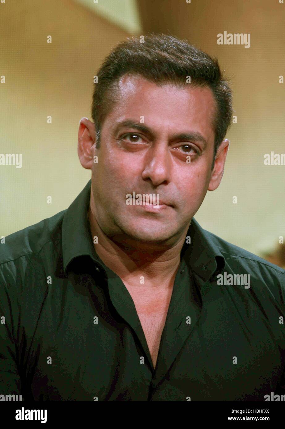 Salman Khan, Abdul Rashid Salim Salman Khan, attore di film indiano, produttore, cantante, personalità televisiva, Promozione del film Sultan, Bombay, Mumbai, Maharashtra, India, Asia Foto Stock