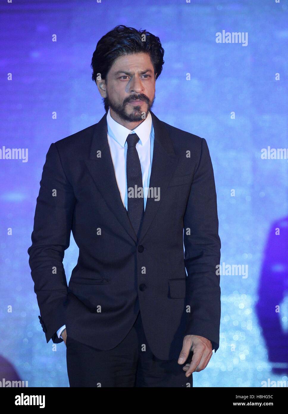 Shahrukh Khan, attore indiano Bollywood al lancio di Gitanjali Gems a Mumbai India Foto Stock