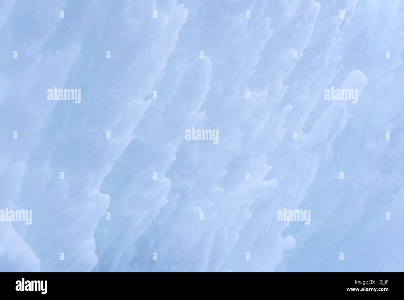 Floes di ghiaccio e neve texture Foto Stock