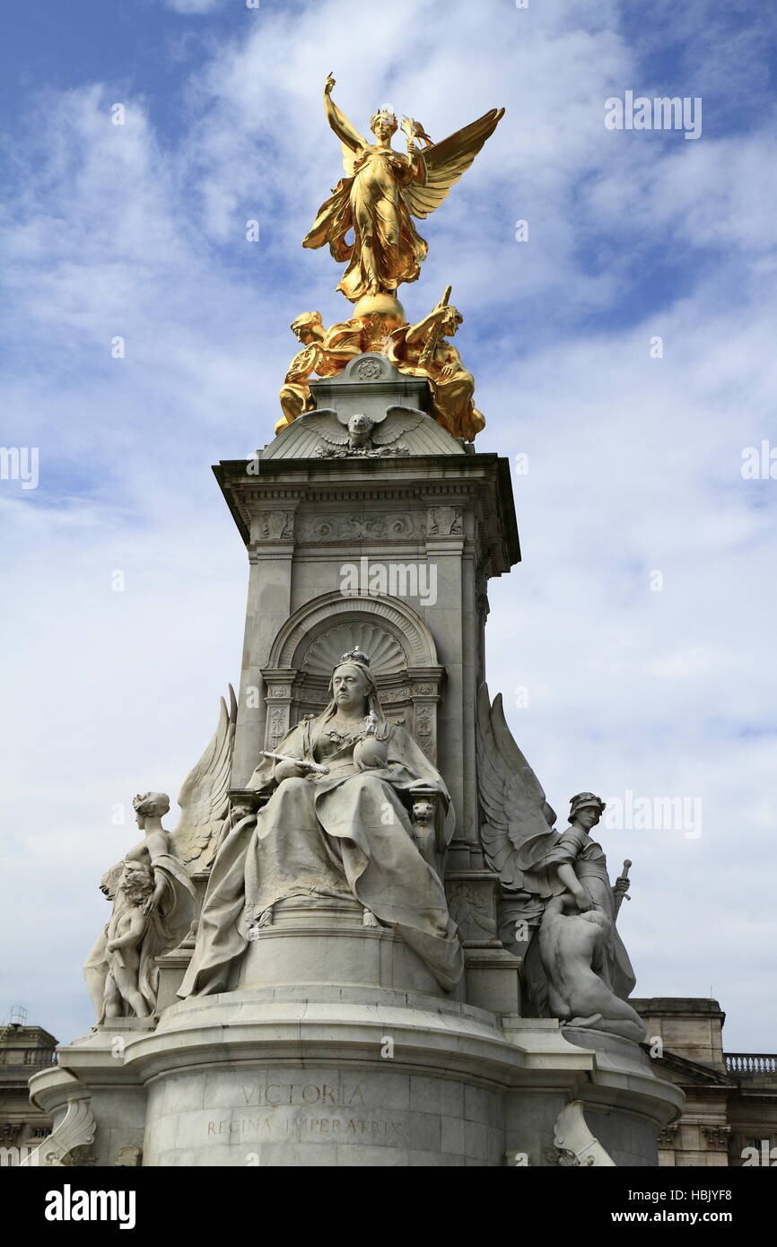 Queen Victoria Memorial, Londra Foto Stock