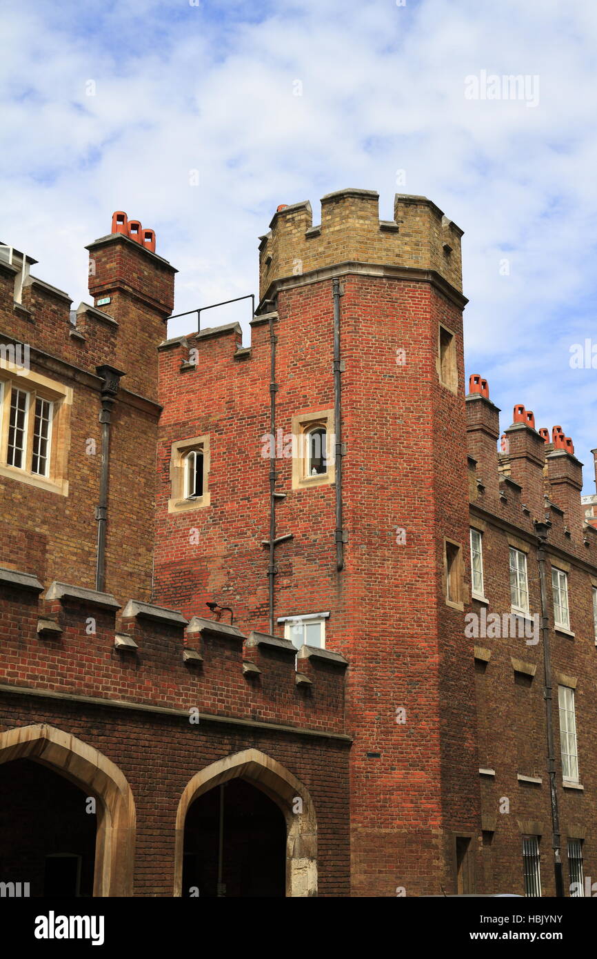 St. James Palace a Londra Foto Stock