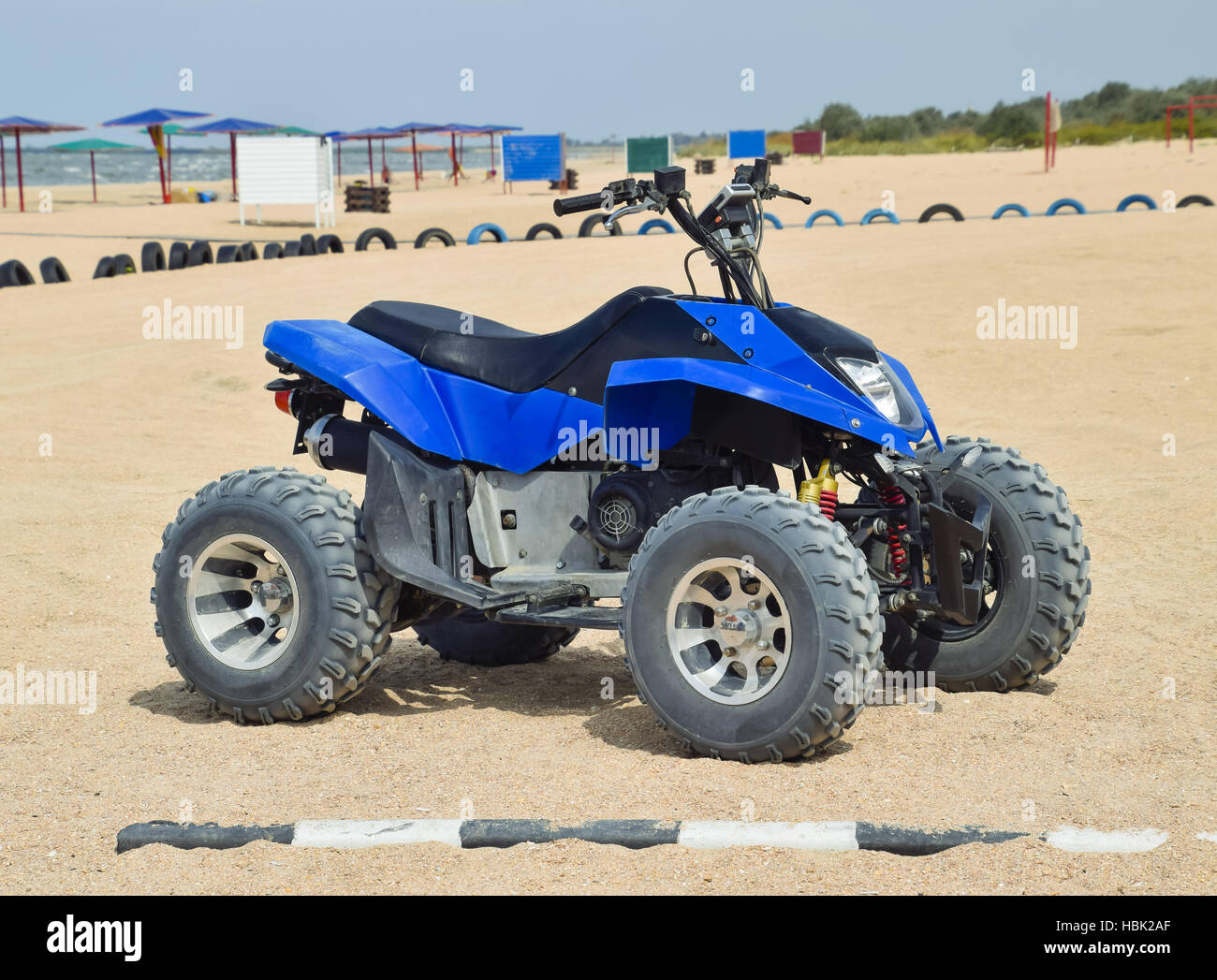 Piccolo Noleggio ATV Foto Stock