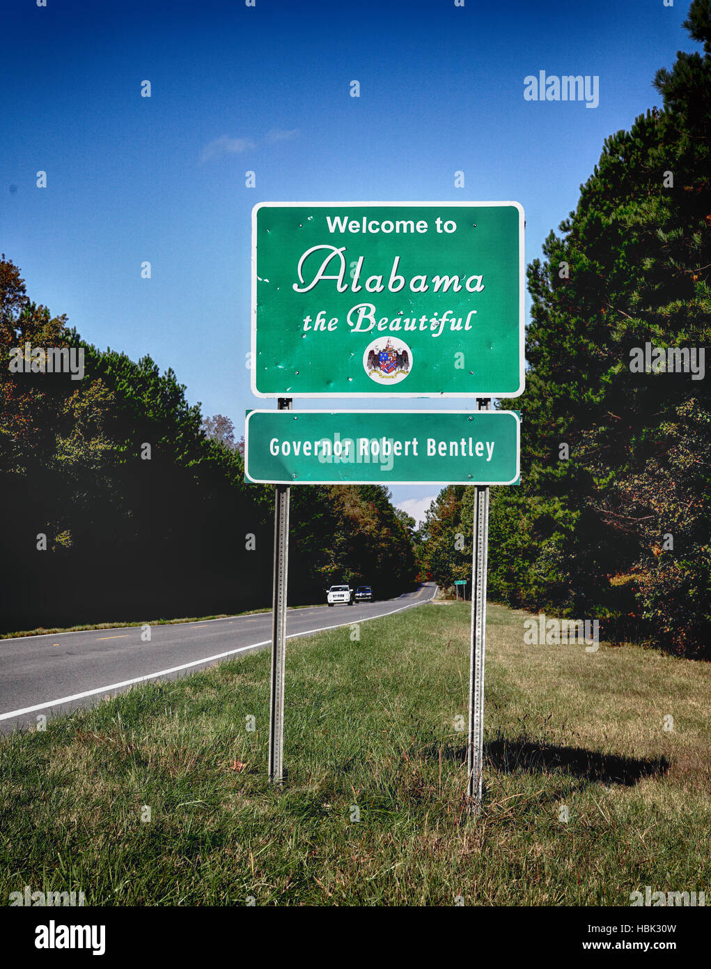 Stato federale in alabama Foto Stock