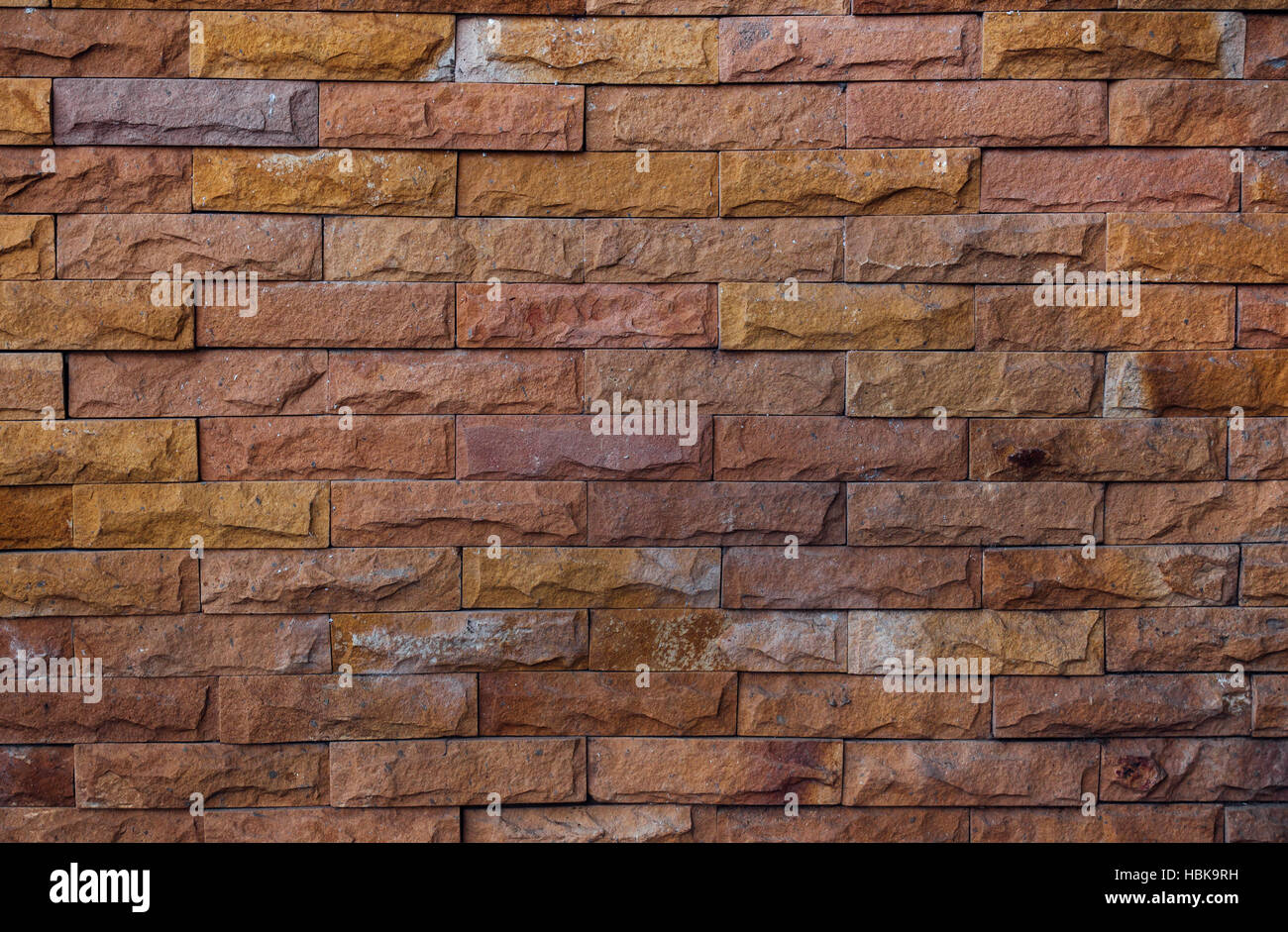 Sfondo mattone parete in cemento texture Foto Stock