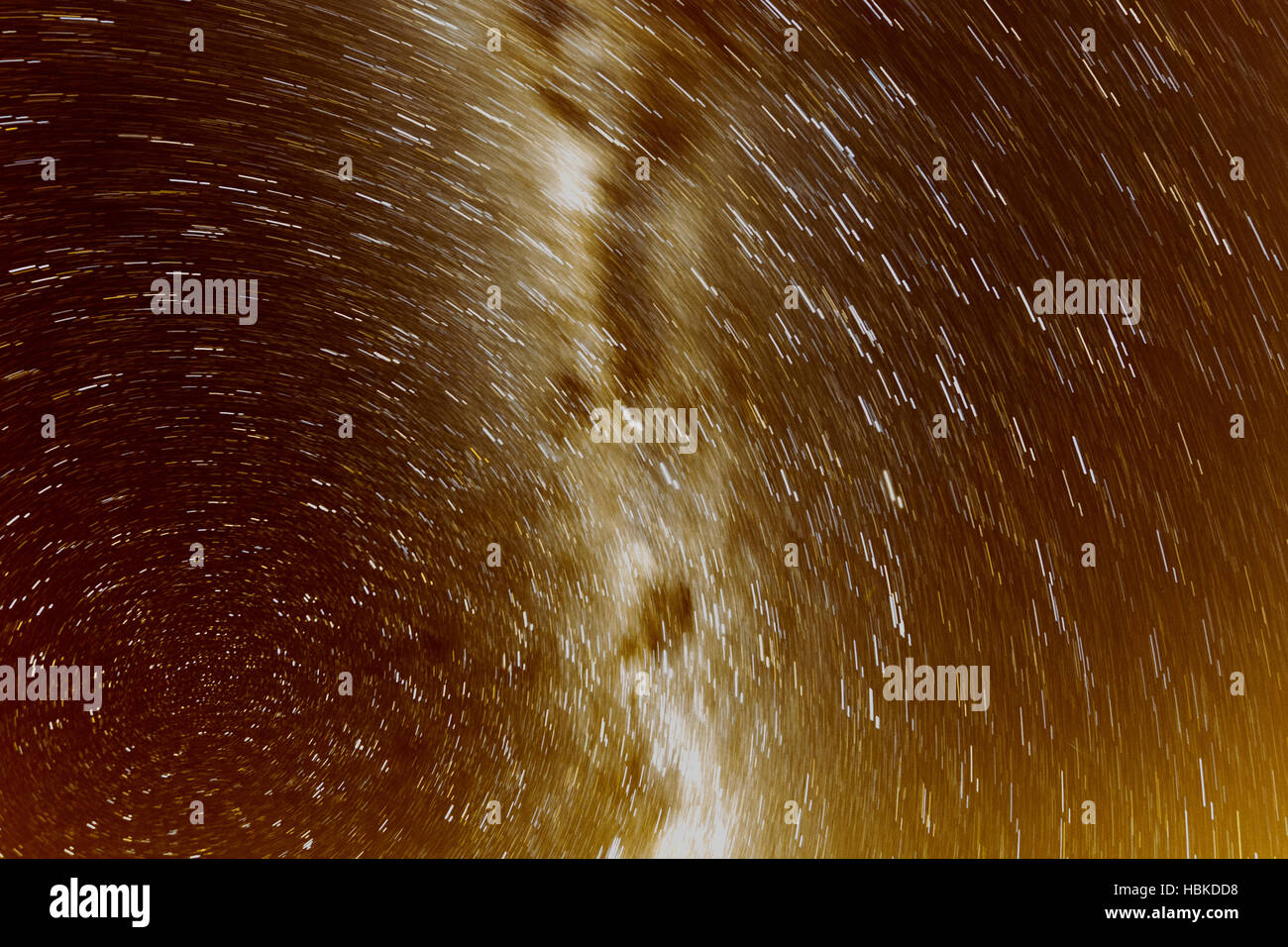 Il volto della Via Lattea Foto Stock