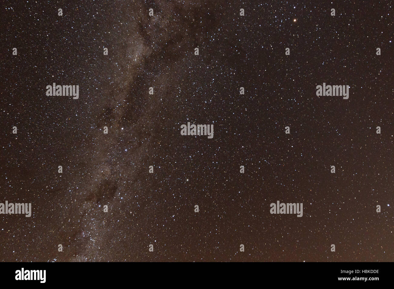 La Via Lattea in de la formazione di ruggine Foto Stock