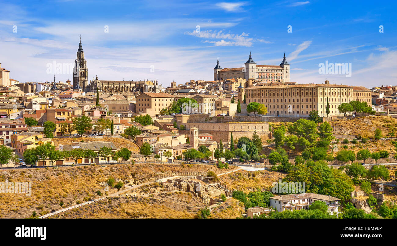 Alcazar di Toledo, Spagna Foto Stock