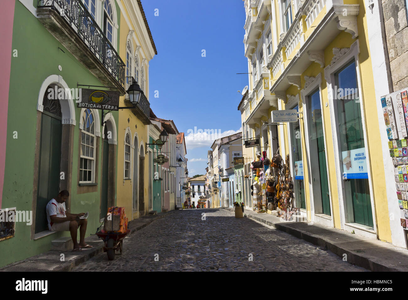 Il Brasile, Salvador da Bahia, street view Foto Stock