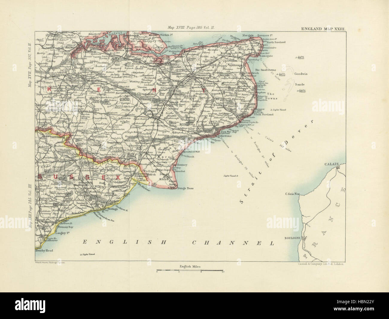 Immagine presa da pagina 214 del '[Cassell il dizionario geografico di Gran Bretagna e Irlanda ... Con numerose illustrazioni e mappe di sessanta.]' immagine presa da pagina 214 del '[Cassell il dizionario geografico di grande Foto Stock