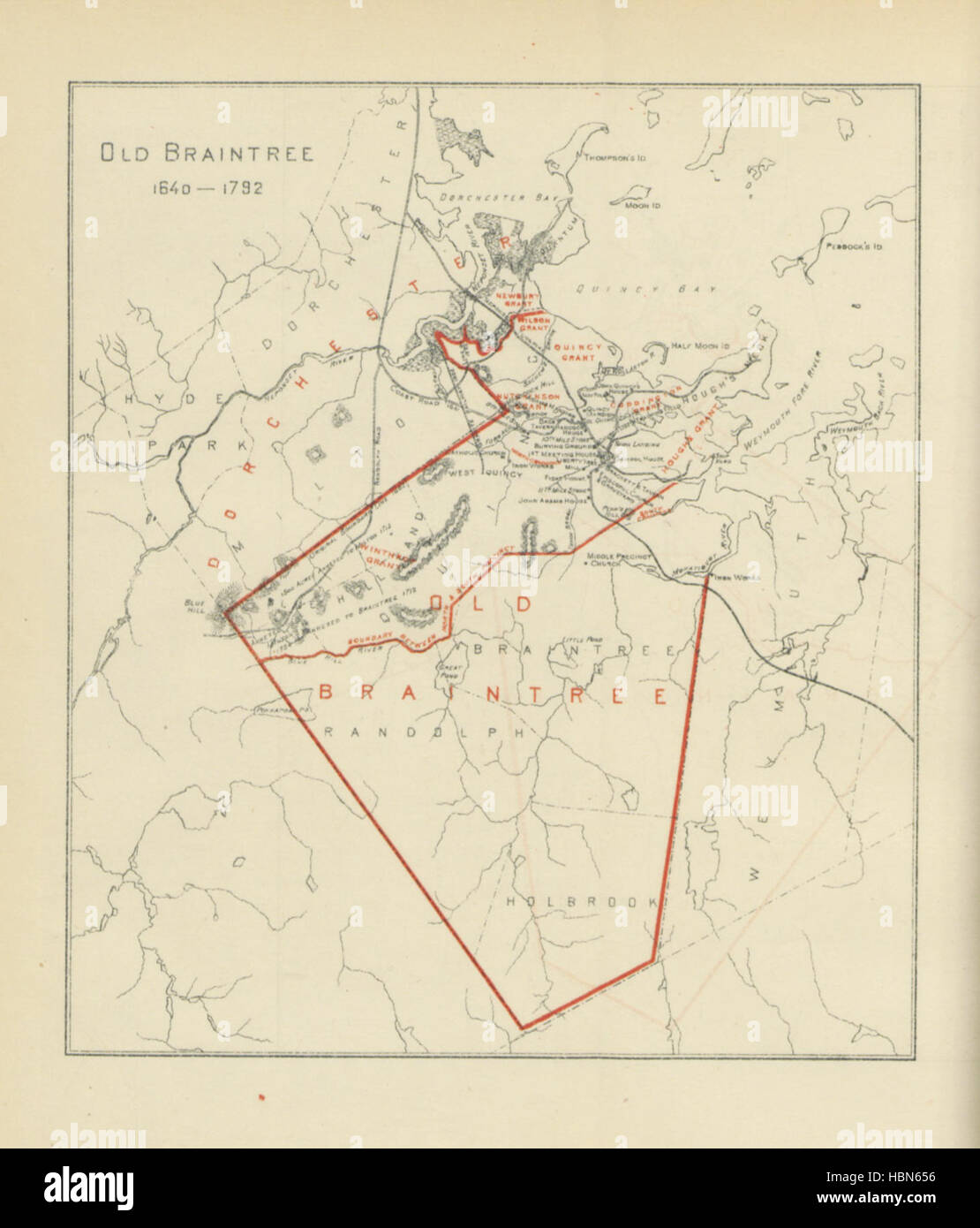 Immagine presa da pagina 58 del 'tre episodi di storia del Massachusetts. La liquidazione della baia di Boston. Il Antinomian polemiche. Uno studio della Chiesa e la città di governo' immagine presa da pagina 58 del 'tre episodi del Massachusetts Foto Stock